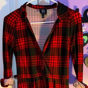 Soft plaid dress